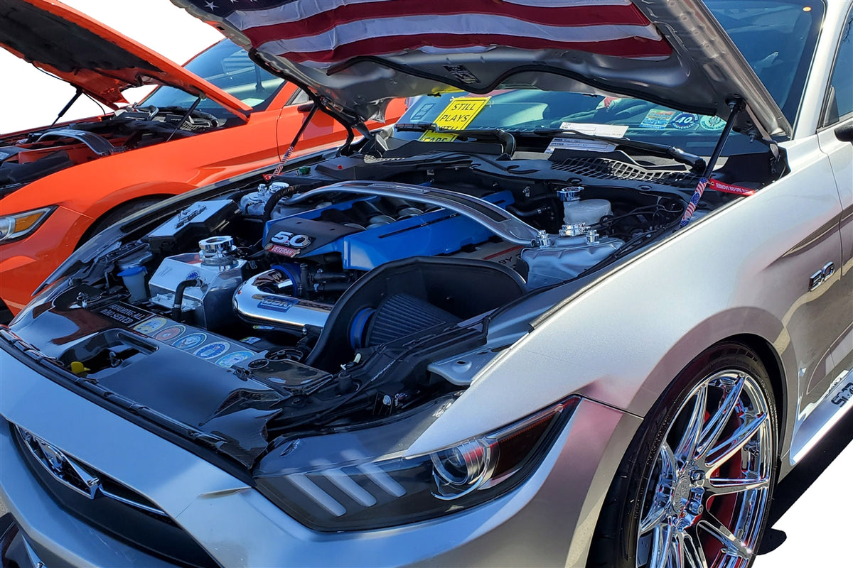 Redline Tuning 2015-2023 Ford Mustang Hood QuickLIFT PLUS (Global)