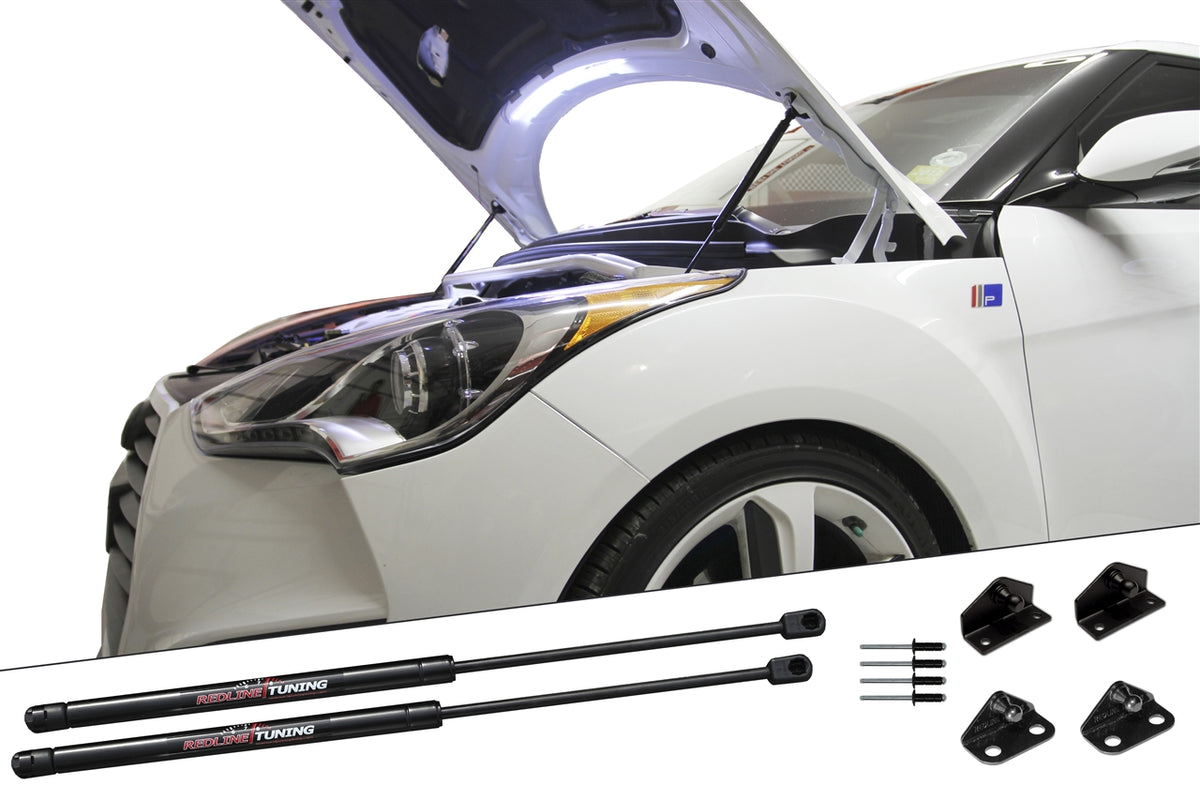 Redline Tuning 2012-2013 Hyundai Veloster Hood QuickLIFT PLUS
