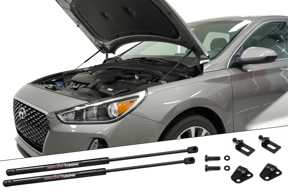 Redline Tuning 2018-2020 Hyundai Elantra GT Hood QuickLIFT PLUS