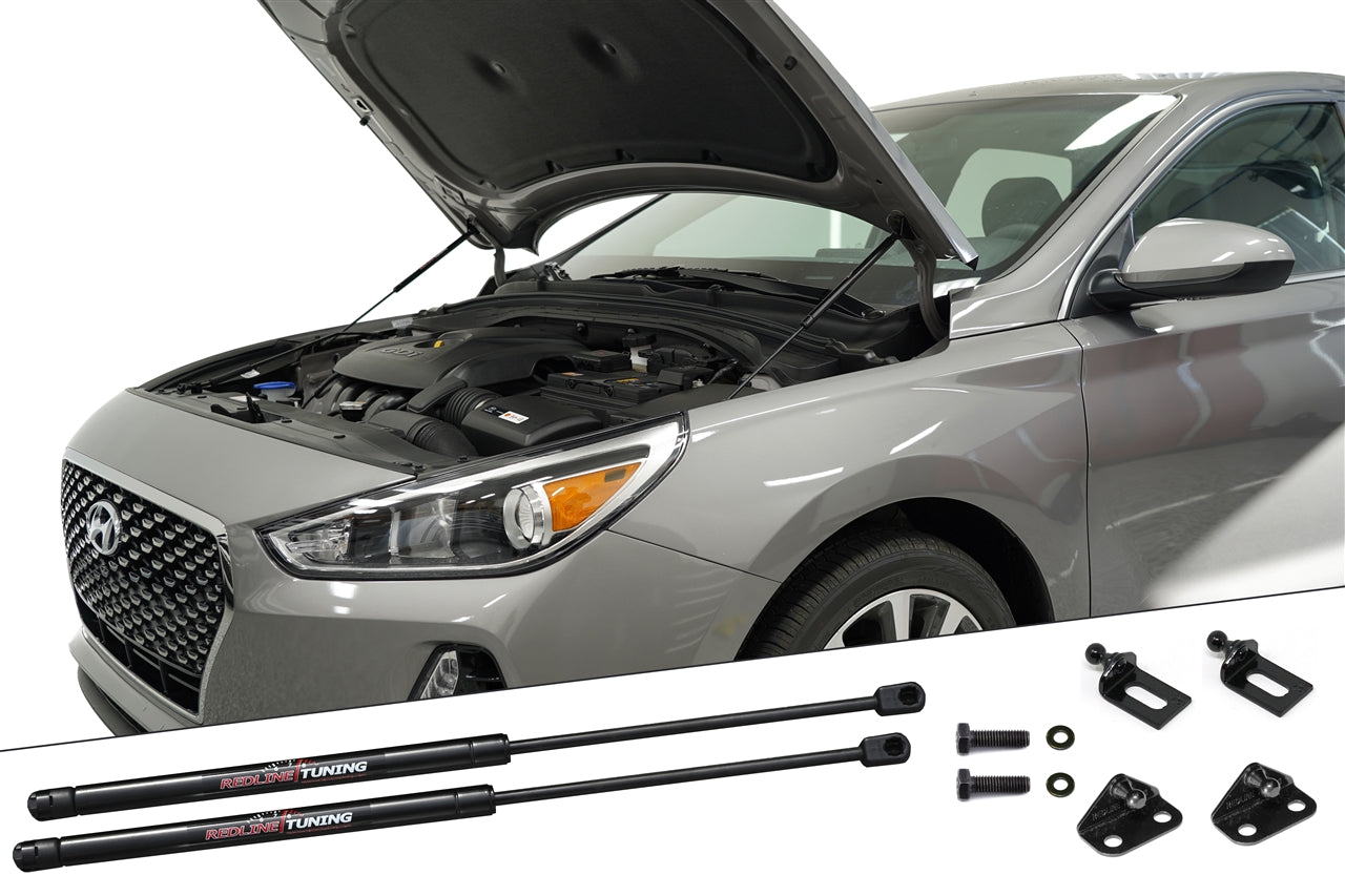 Redline Tuning 2018-2020 Hyundai Elantra GT Hood QuickLIFT PLUS