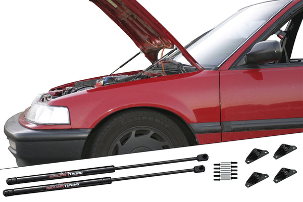 Redline Tuning 1988-1991 Honda Civic Hood QuickLIFT PLUS
