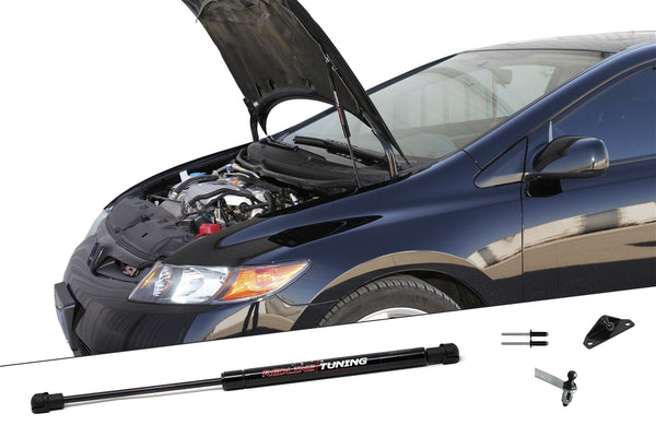 Redline Tuning 2006-2011 Honda Civic Hood QuickLIFT PLUS (Mono-Strut System)