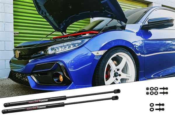 Redline Tuning 2016-2021 Honda Civic Hood QuickLIFT PLUS