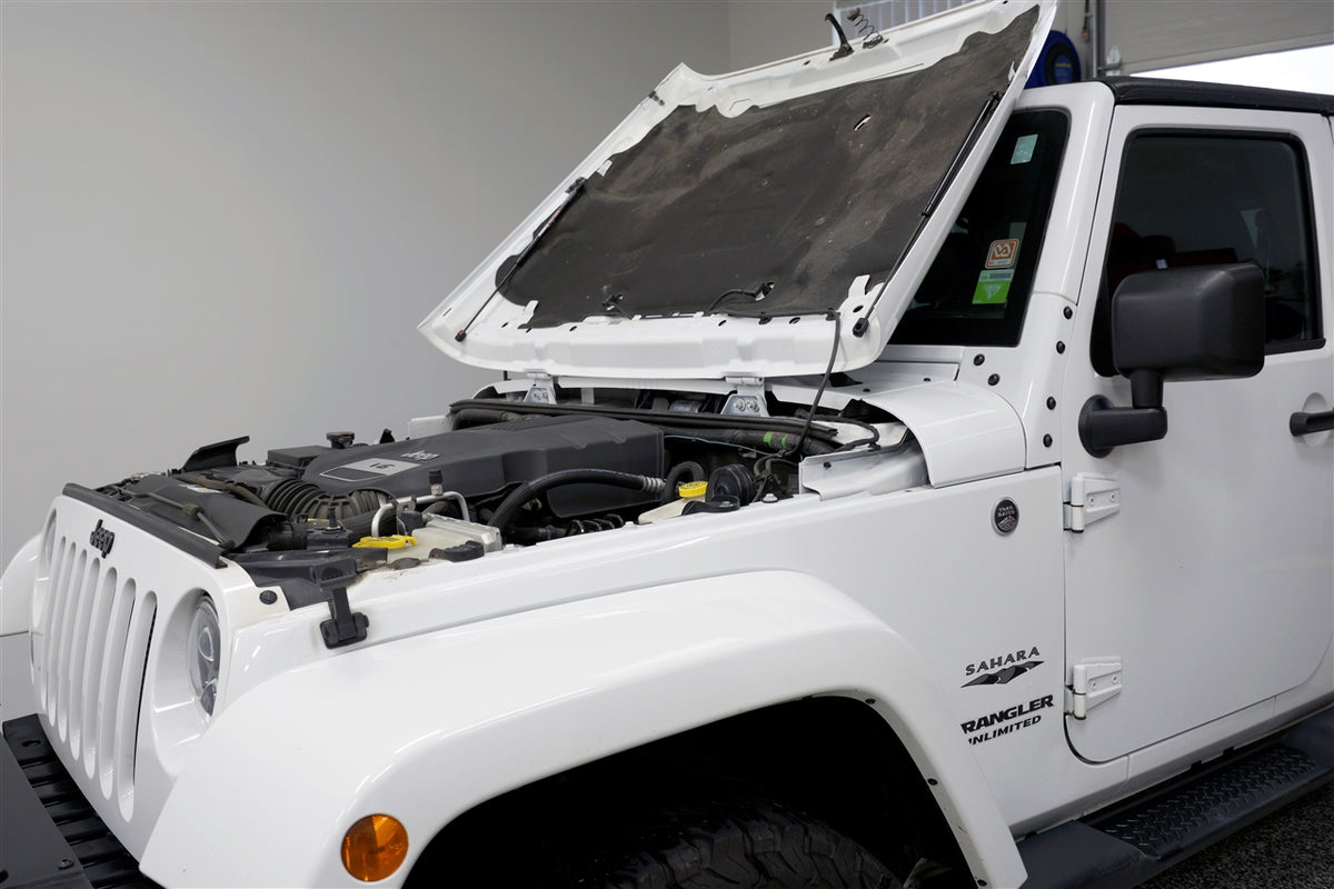 Redline Tuning 2007-2017 Jeep Wrangler JK Hood QuickLIFT PLUS (Bolt-in System)
