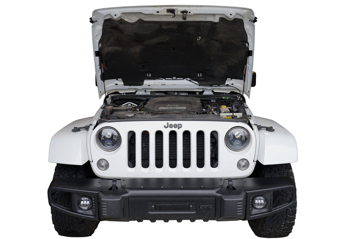 Redline Tuning 2007-2017 Jeep Wrangler JK Hood QuickLIFT PLUS (Bolt-in System)
