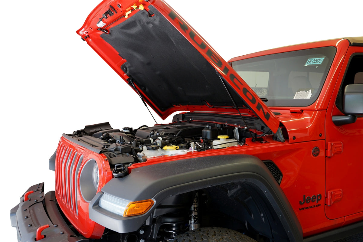 Redline Tuning 2018+ Jeep Wrangler JL & 2020+ Gladiator Hood QuickLIFT PLUS (North American, excl. Mojave & 392)