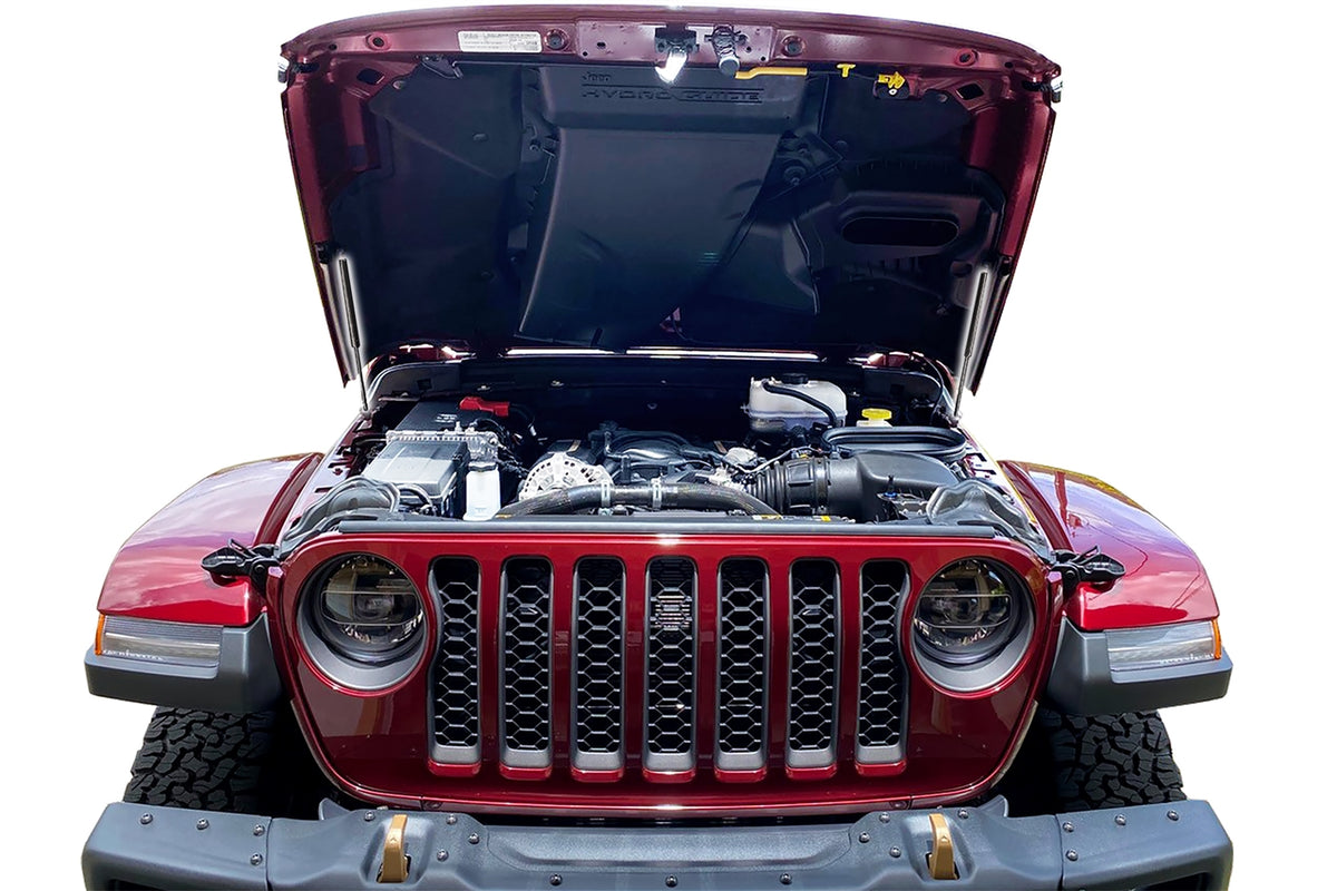 Redline Tuning 2021+ Jeep Wrangler Rubicon 392 Hood QuickLIFT PLUS