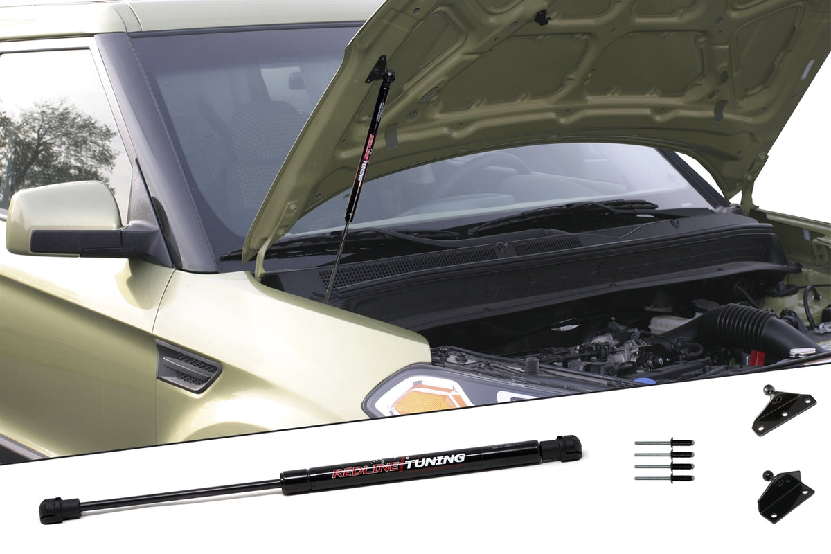 Redline Tuning 2010-2013 Kia Soul Hood QuickLIFT PLUS (Mono-Strut System)