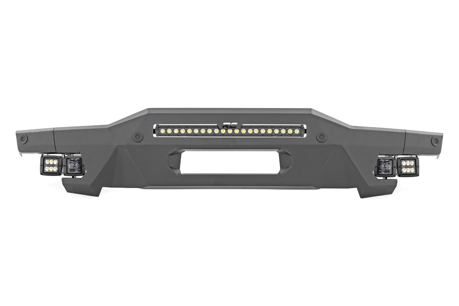 Front Bumper | Modular | Stubby Wings | Flood | Fog | Ford Bronco 4WD (21-24)
