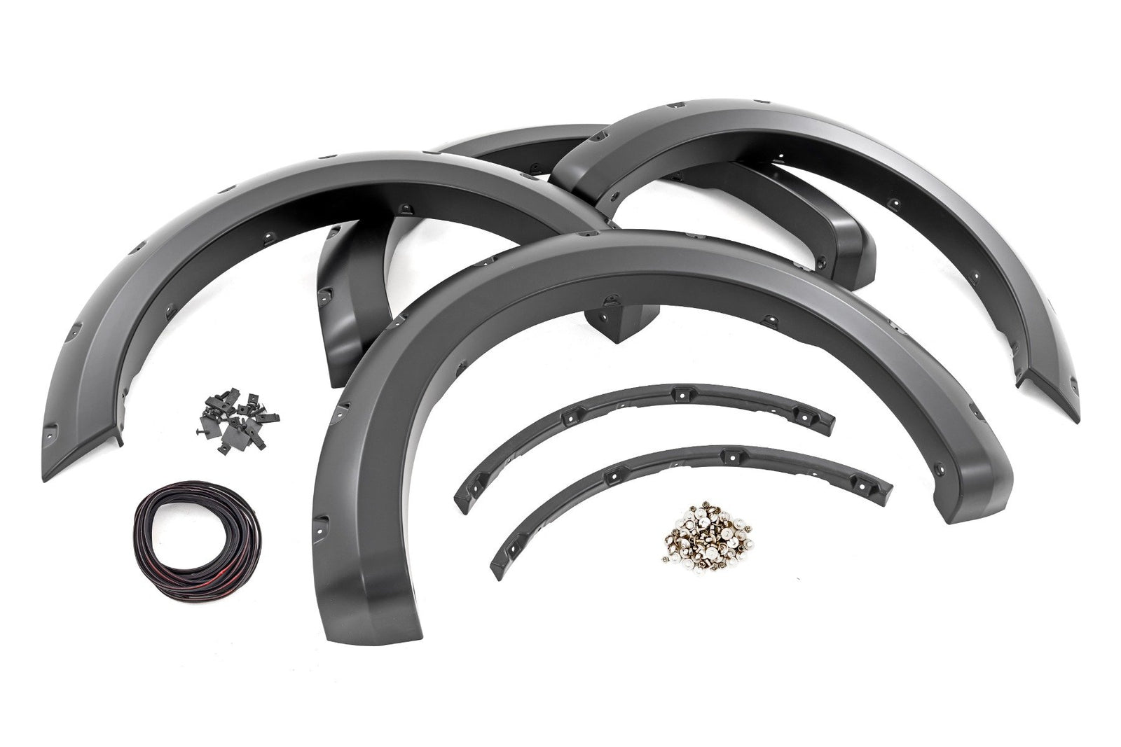 Pocket Fender Flares | Gloss Black | Ford F-150 2WD/4WD (2021-2024)