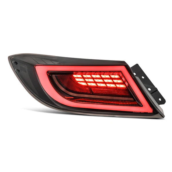 AlphaRex 22-24 Toyota GR86/Subaru BRZ LUXX LED Taillights Black Smoke