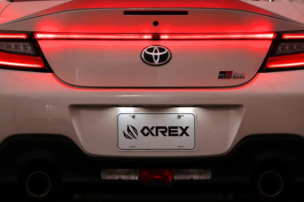 AlphaRex 22-24 Toyota GR86/Subaru BRZ  LUXX LED Trunk Center Light Vivid Red