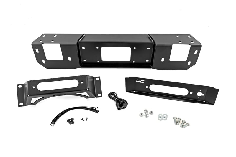 Rough Country - Hidden Winch Mount - V8 - Ford F-150 2WD/4WD (2021-2025) - 51162 by Rough Country - front view
