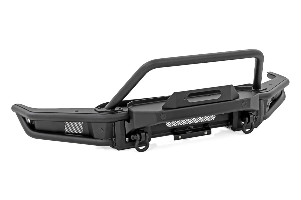 Rough Country - Front Bumper - Tubular -Winch Mount - Ford F-150 2WD/4WD (2021-2023) - 51216W by Rough Country - close-up
