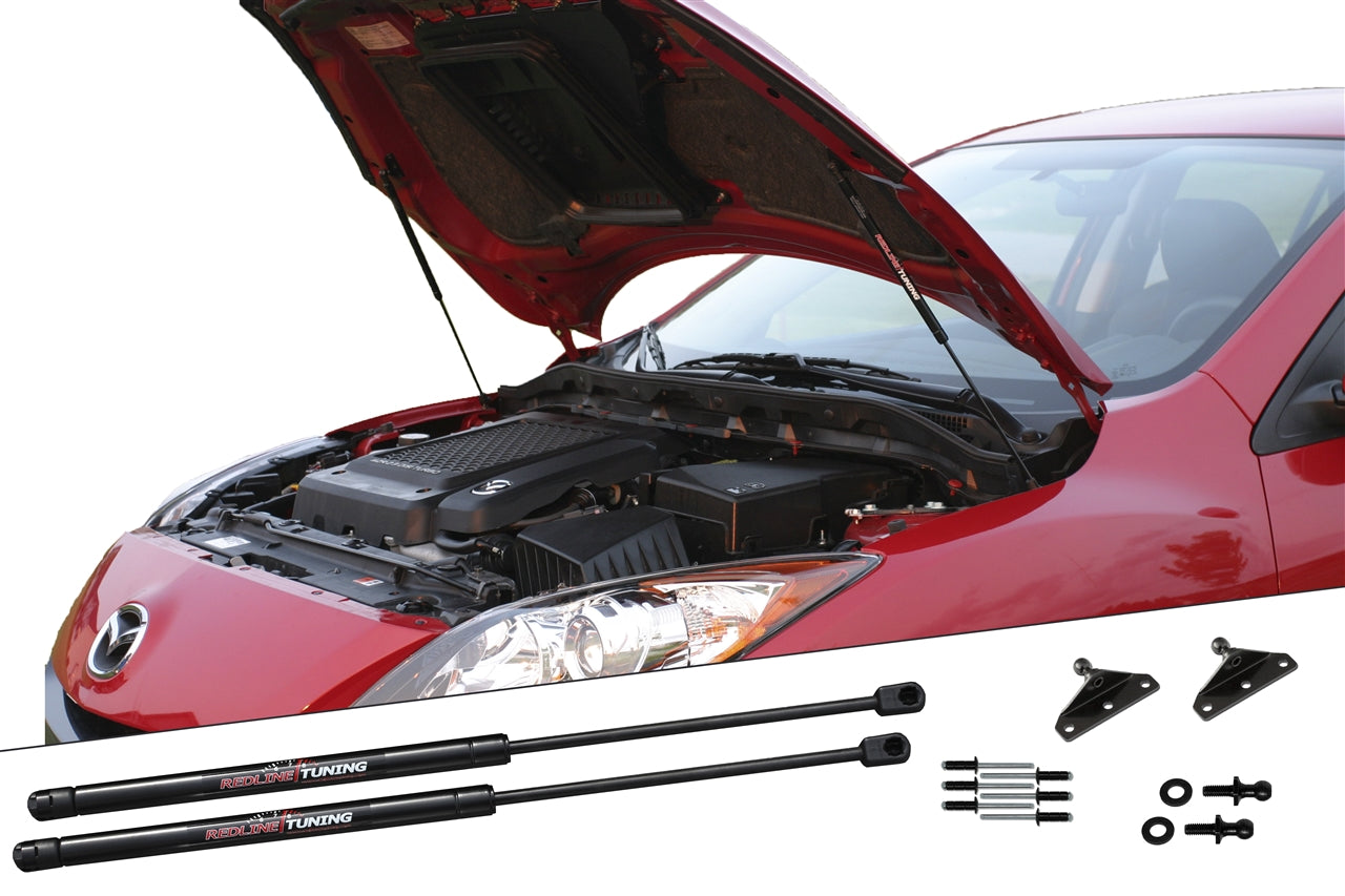 Redline Tuning 2010-2013 Mazda Mazda3 & Mazdaspeed3 Hood QuickLIFT PLUS