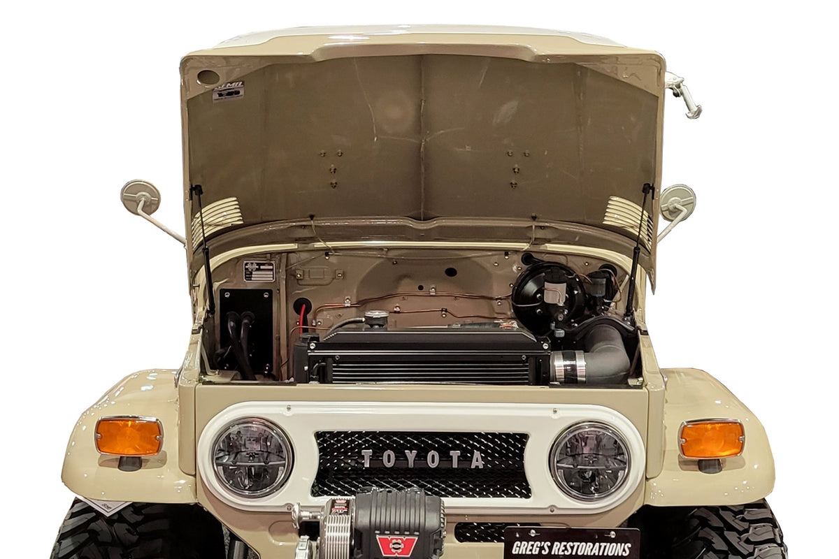 Redline Tuning 1963-1982 Toyota Land Cruiser FJ40 Hood QuickLIFT PLUS