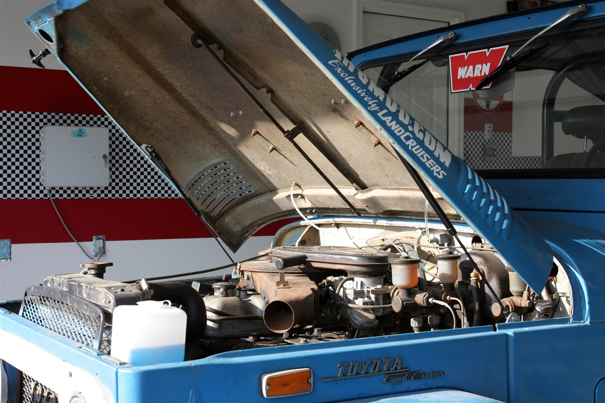 Redline Tuning 1963-1982 Toyota Land Cruiser FJ40 Hood QuickLIFT PLUS