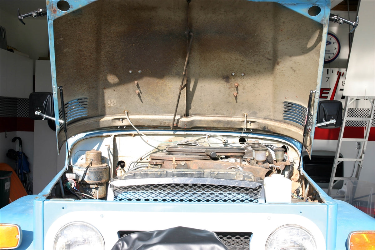 Redline Tuning 1963-1982 Toyota Land Cruiser FJ40 Hood QuickLIFT PLUS