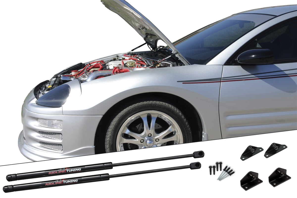 Redline Tuning 2000-2005 Mitsubishi Eclipse Hood QuickLIFT PLUS