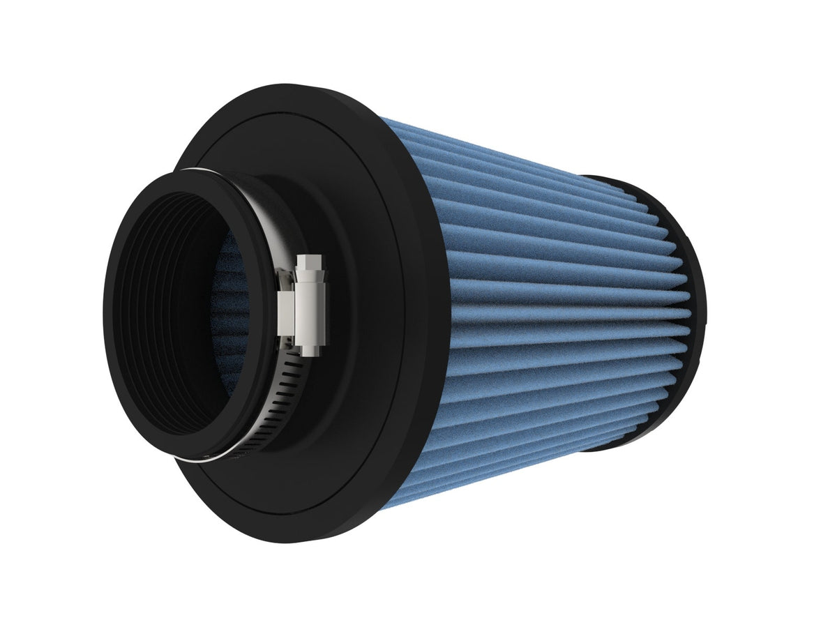 aFe POWER Universal Clamp-On Air Filter w/ D2 Dura-Dry Media - 3in F x 6in B x 4-3/4in T x 7in H - 21-30018V - view 2