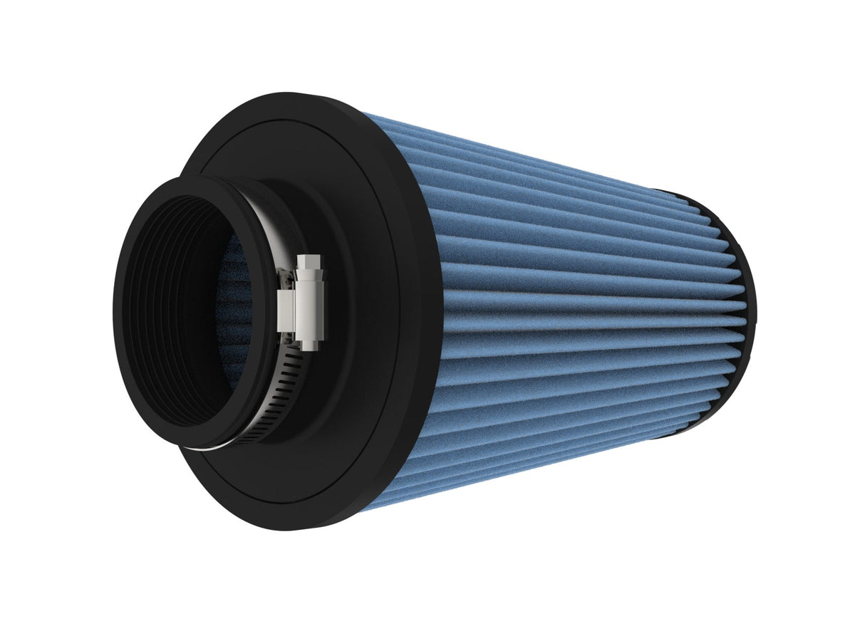 aFe POWER Universal Clamp-On Air Filter w/ D2 Dura-Dry Media - 3in F x 6in B x 4-3/4in T x 9in H - 21-30028V - view 2