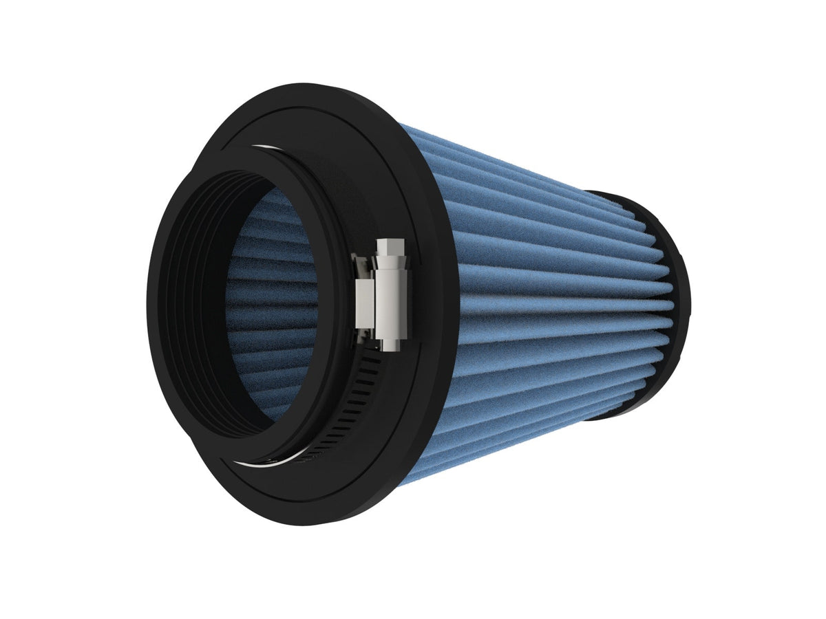 aFe POWER Universal Clamp-On Air Filter w/ D2 Dura-Dry Media - 3in F x 5in B x 3-1/2in T x 6in H - 21-30506V - view 2