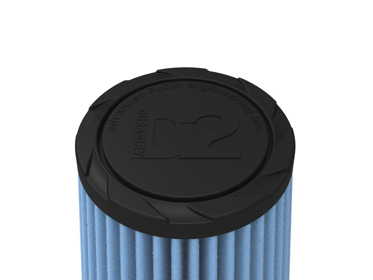 aFe POWER Universal Clamp-On Air Filter w/ D2 Dura-Dry Media 3-5/16in F x 5in B x 3-1/2in T x 7in H - 21-33507V - view 4