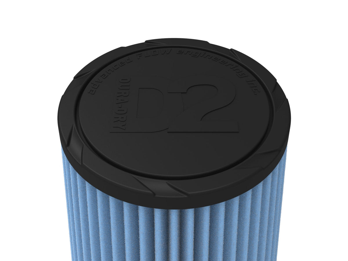 aFe POWER Universal Clamp-On Air Filter w/ D2 Dura-Dry Media - 3-1/2in F x 6in B x 4-3/4in T x 7in H - 21-35011V - view 4