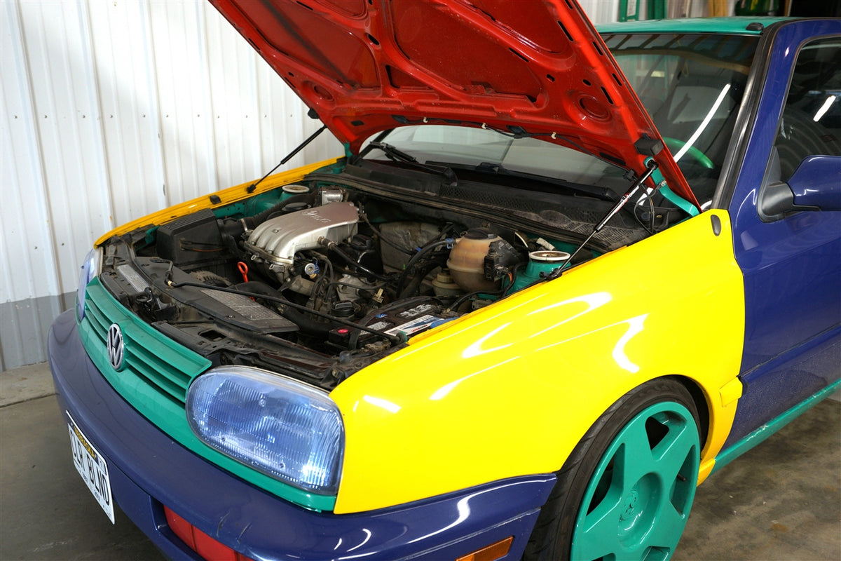 Redline Tuning 1991-1999 Volkswagen Golf Hood QuickLIFT PLUS