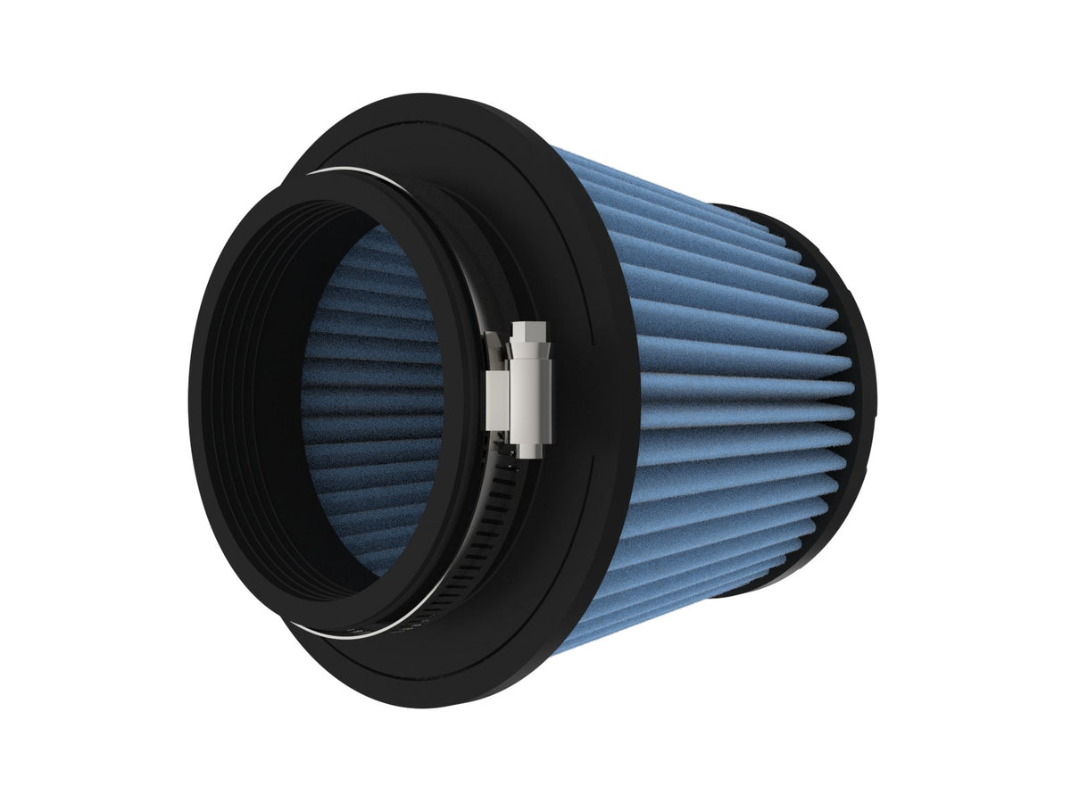 aFe POWER Universal Clamp-On Air Filter w/ D2 Dura-Dry Media - 3-3/4in F x 6in B x 4-3/4in T x 5in H - 21-38505V - view 2