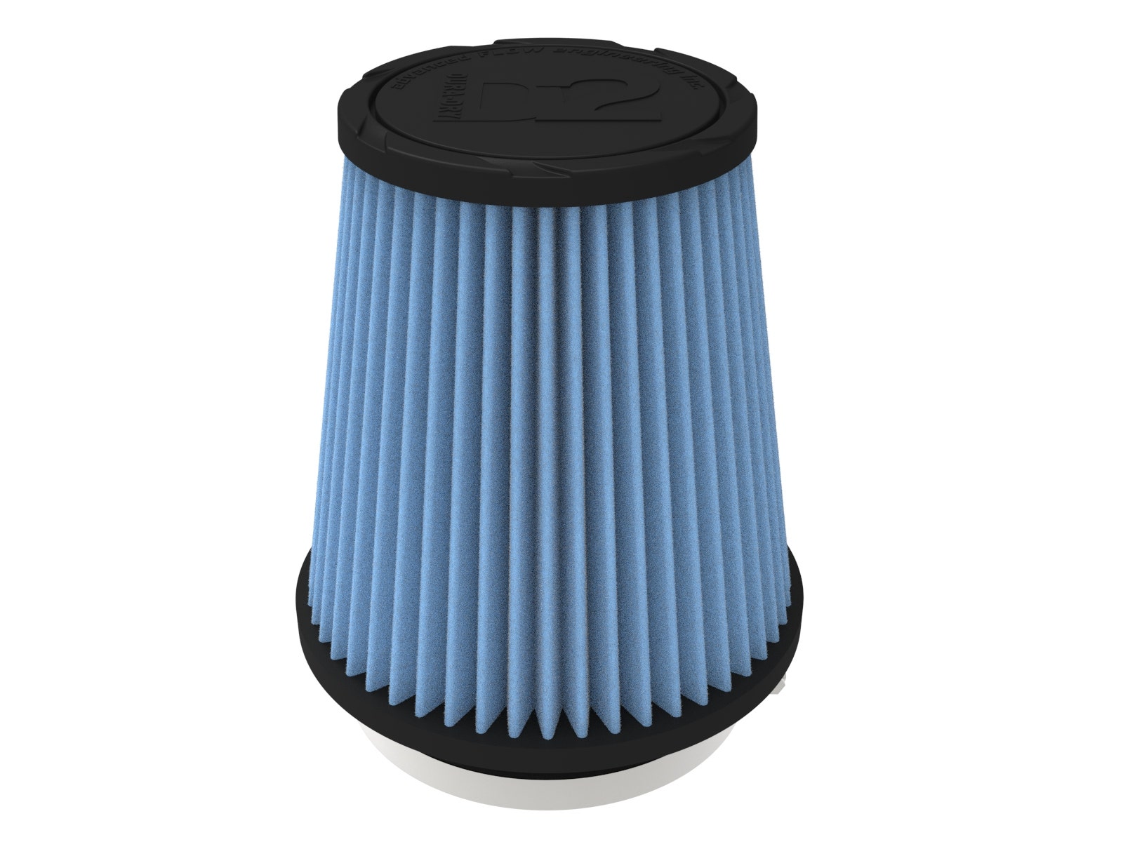 aFe POWER Universal Clamp-On Air Filter w/ D2 Dura-Dry Media - 4.5in F x 7in B x 4.75in T x 7in H - 21-45003V