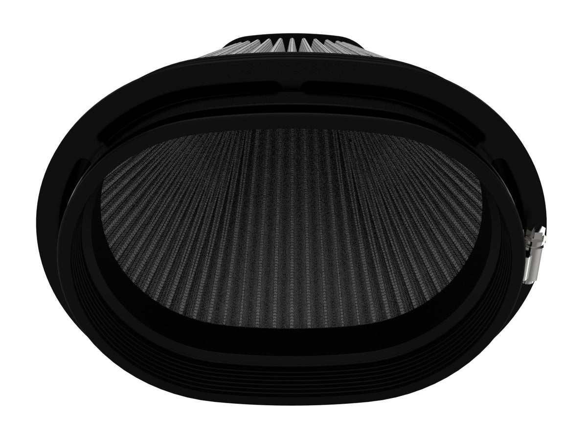 aFe Magnum FLOW Air Filter Pro DRY S (7-3/4x5-3/4in) F x (9x7in) B x (6x2-3/4in) T x (9-1/2in) H - 21-90080