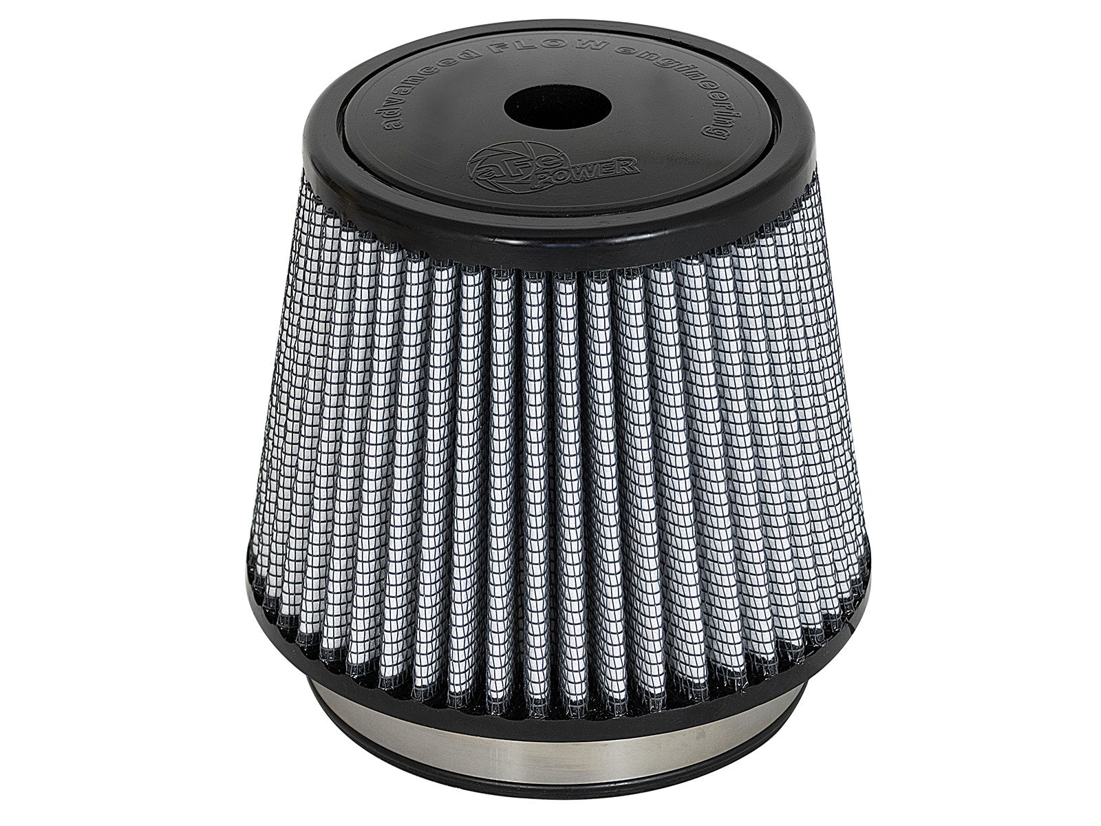 aFe Magnum FLOW Universal Air Filter w/ Pro DRY S Media 4 F x 8-1/2in B x 8-1/2in T x 11in H - 21-90097