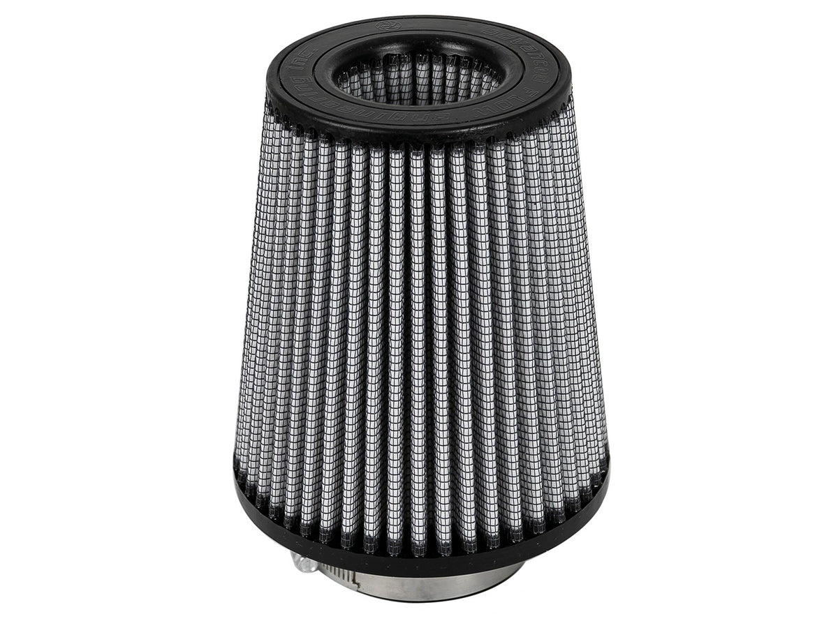 aFe MagnumFLOW Pro DRY S Universal Air Filter 3in F / 6in B / 4.5in T (Inv) / 7in H - 21-91004