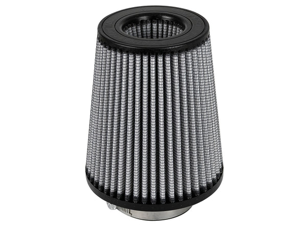 aFe MagnumFLOW Pro DRY S Universal Air Filter 3in F / 6in B / 4.5in T (Inv) / 7in H - 21-91004