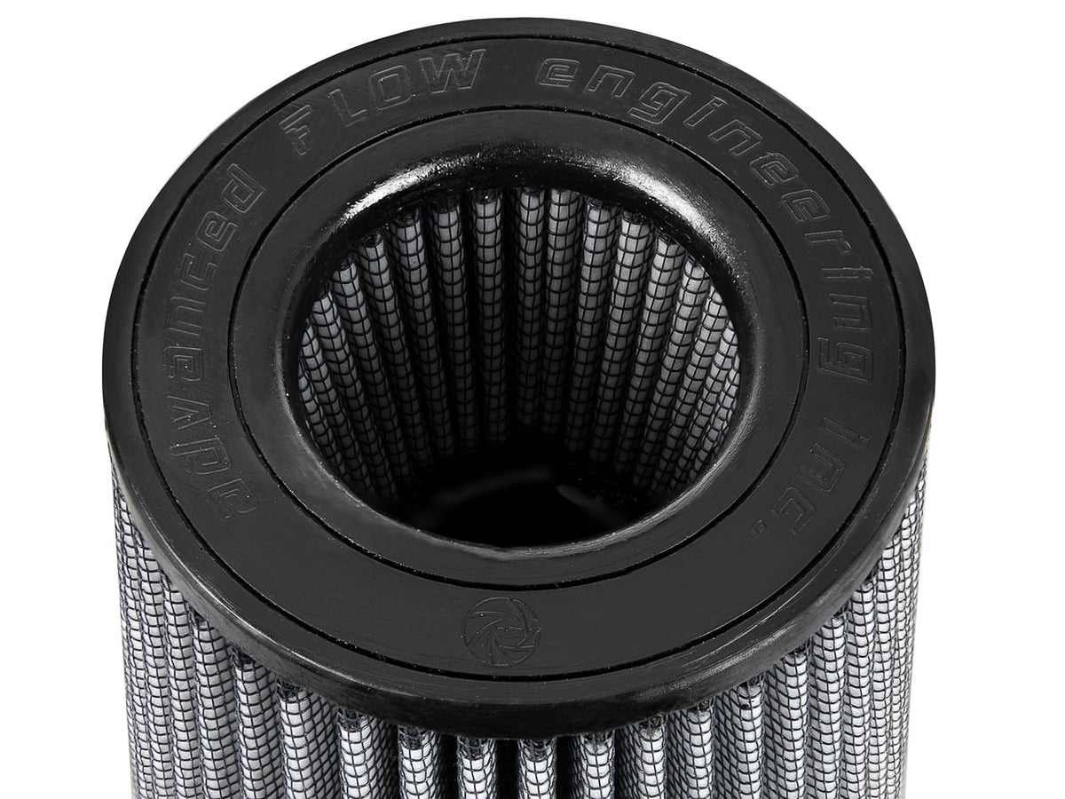 aFe MagnumFLOW Pro DRY S Universal Air Filter 3.5in F / 6in B / 4.5in T (Inv) / 9in H - 21-91005