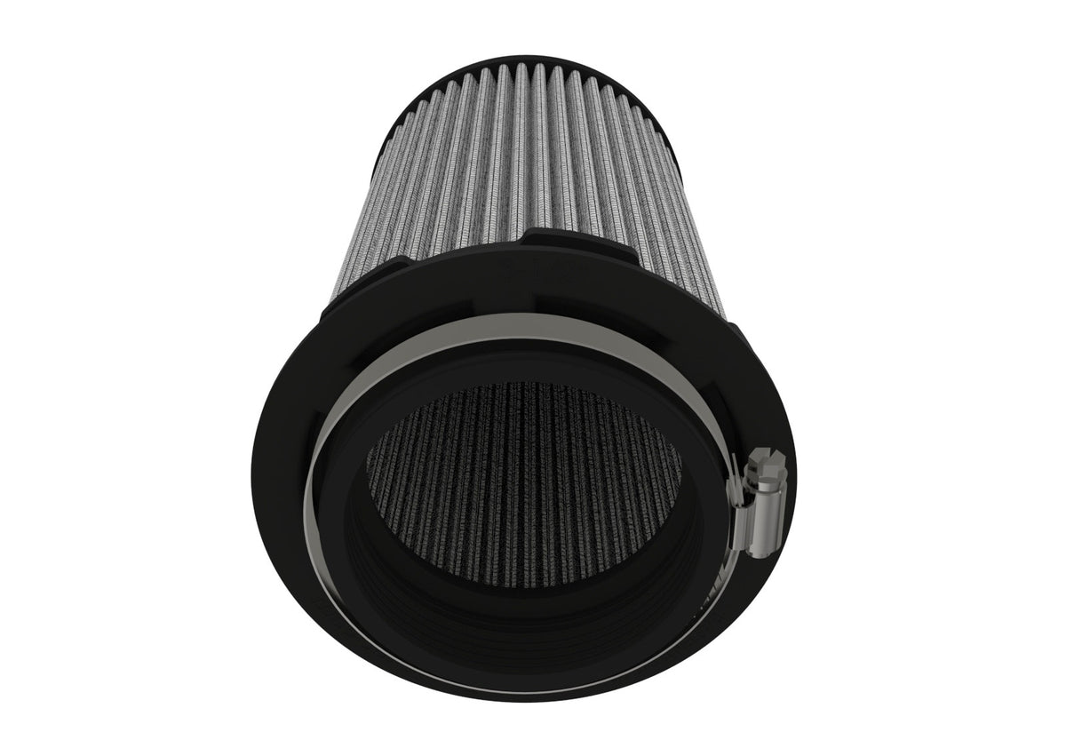 aFe MagnumFLOW Pro DRY S Universal Air Filter 3.5in. F / 5in. B mtm2 / 4.5in. inv T / 7.5in. H - 21-91103