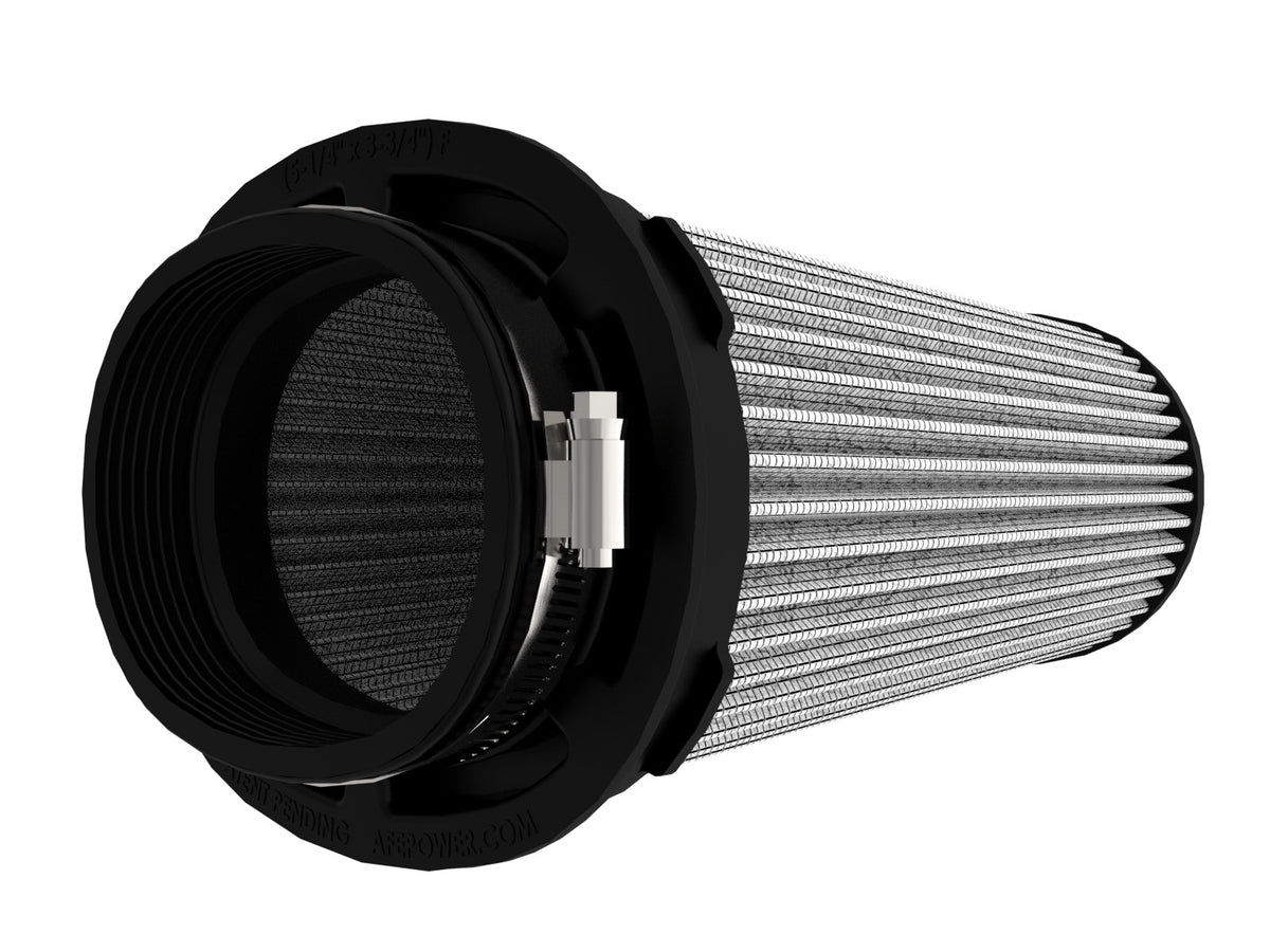 aFe MagnumFLOW Air Filter PDS (5-1/4x3-3/4)F x (7-3/8x5-7/8)B x (4-1/2x4)T (Inverted) x 8-3/4in H - 21-91106