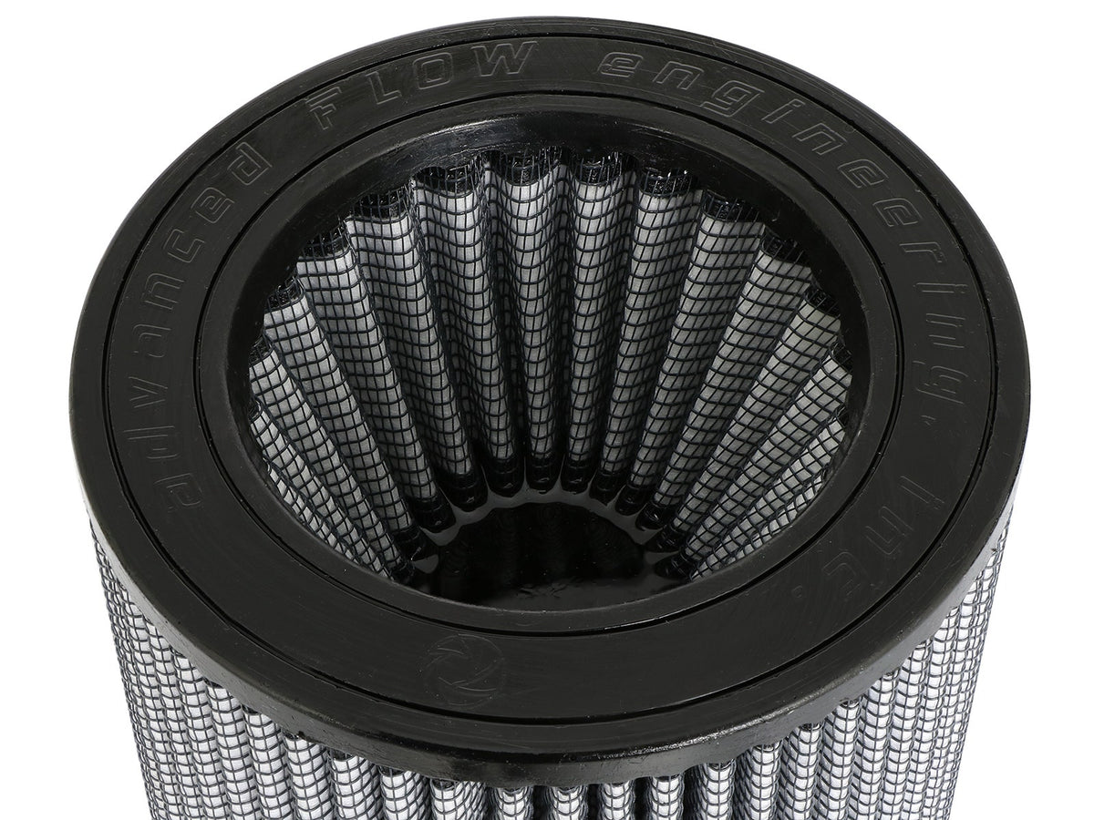 aFe MagnumFLOW Pro DRY S Universal Air Filter 4in F x 6in B (mt2) x 5.5in T (Inv) x 7.5in H - 21-91108