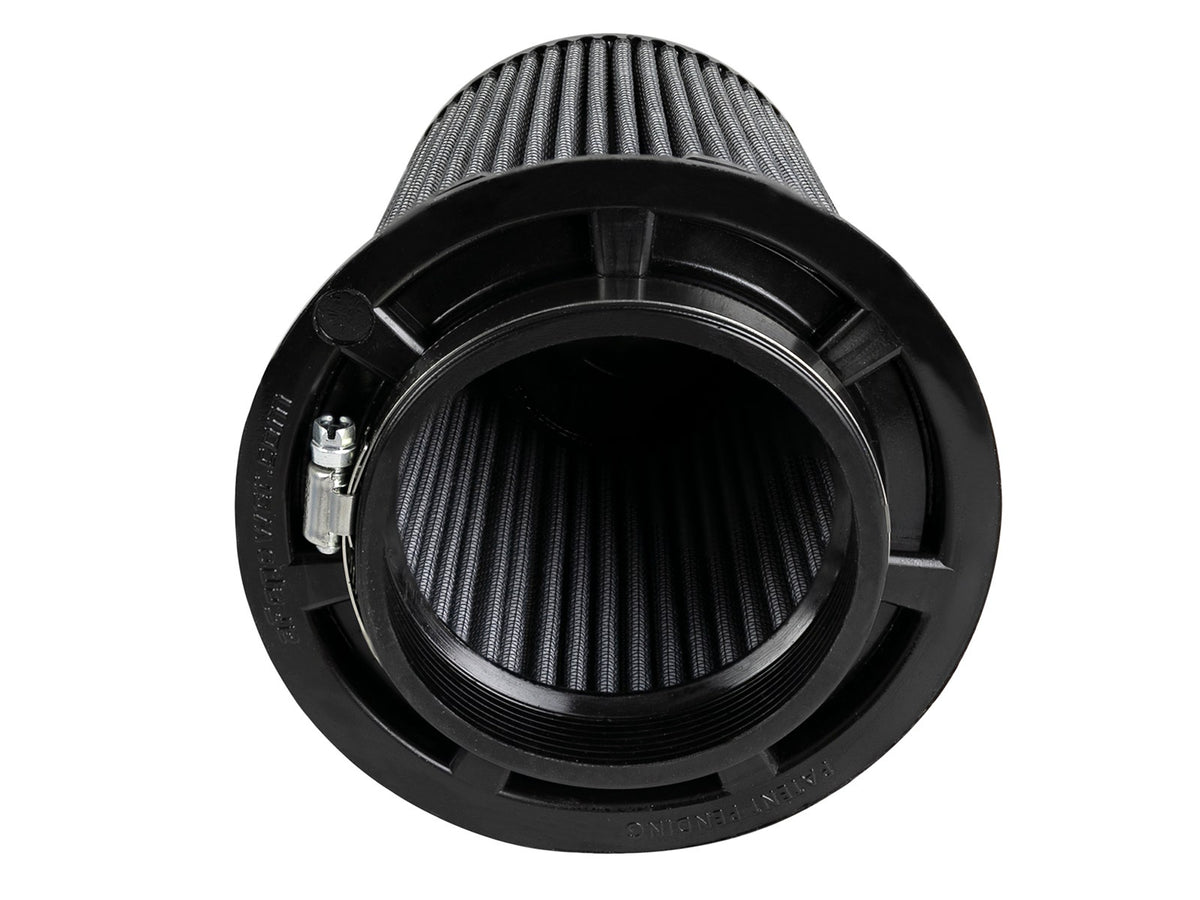 aFe MagnumFLOW Pro DRY S Replacement Air Filter 4in F x 6in B (mt2) x 4-1/2in T (Inv) x 7-1/2in H - 21-91113