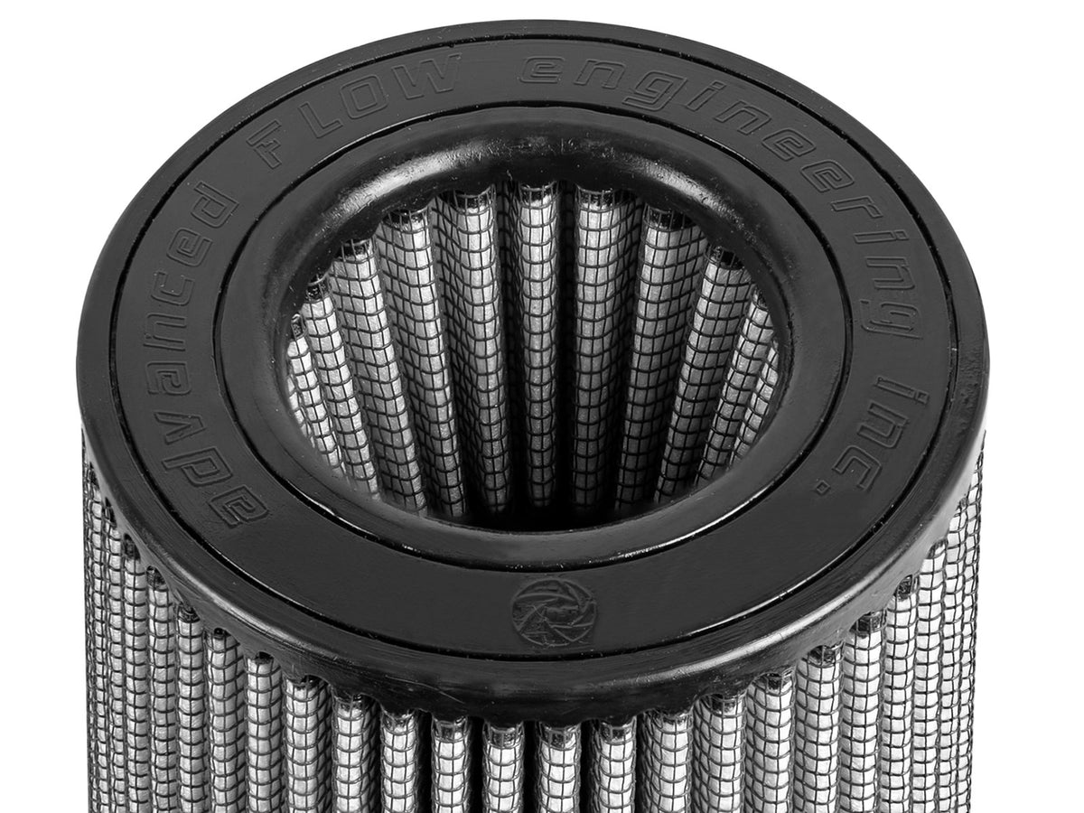 aFe MagnumFLOW Pro DRY S Replacement Air Filter 4in F x 6in B (mt2) x 4-1/2in T (Inv) x 7-1/2in H - 21-91113