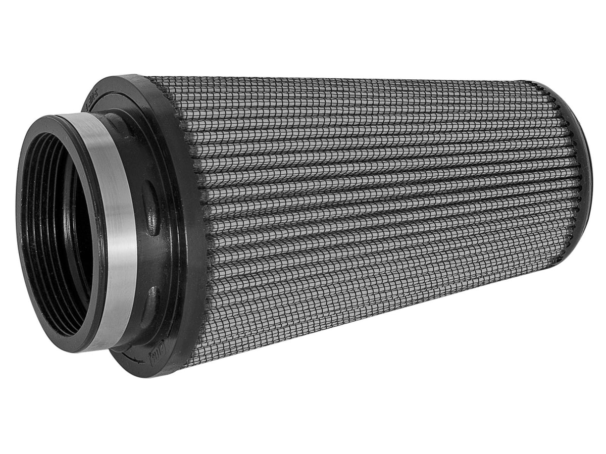 aFe MagnumFLOW Air Filters PDS Clamp On A/F 3-1/2F x 5B x 3-1/2T (Inv) x 8H - 21-91117