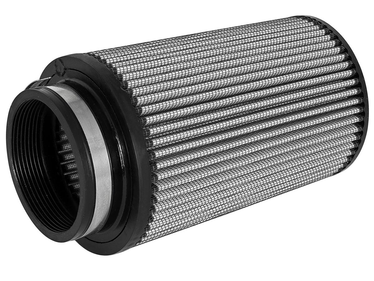 aFe Magnum FLOW Universal Air Filter - 4in Flange x 9in Height - Dry PDS - 21-91134