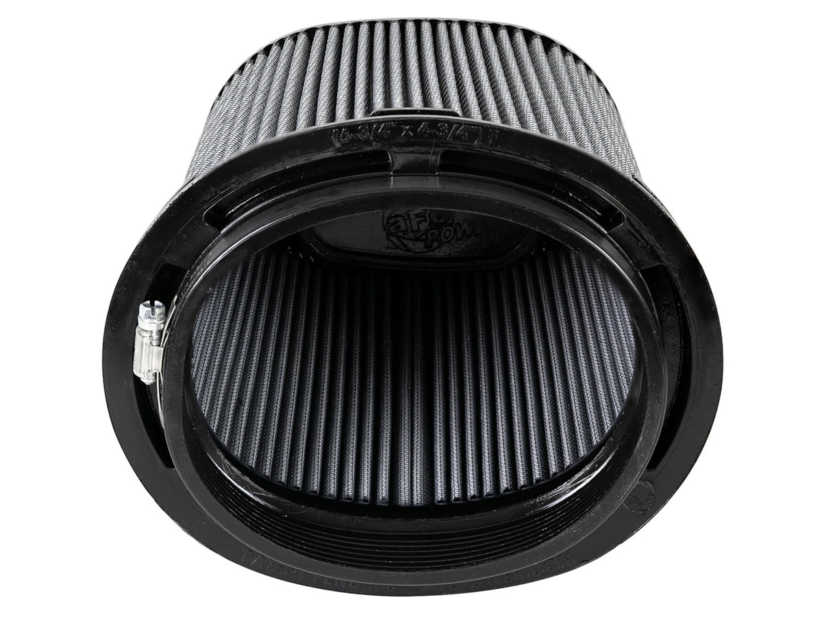aFe Momentum Rplcmnt Air Filter w/Pro DRY S Media 6.75x4.75IN F x 8.25x6.25IN B x 7.25x5IN T x 9IN H - 21-91143