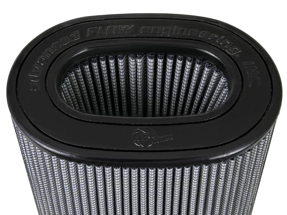 aFe Momentum Rplcmnt Air Filter w/Pro DRY S Media 6.75x4.75IN F x 8.25x6.25IN B x 7.25x5IN T x 9IN H - 21-91143