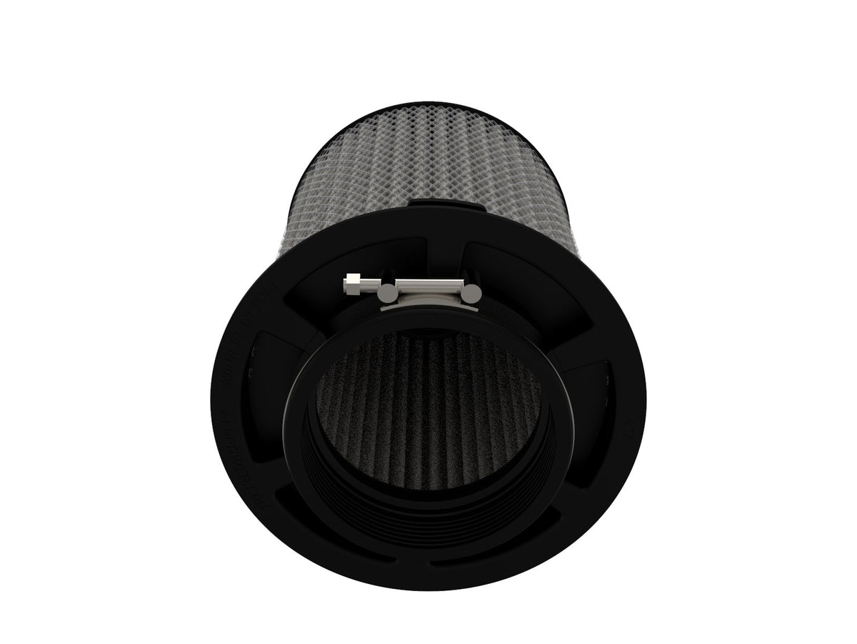 aFe MagnumFLOW Pro DRY S Universal Air Filter 4in F x 6.5n B x 6.5in T (Inv) x 8in H - 21-91153