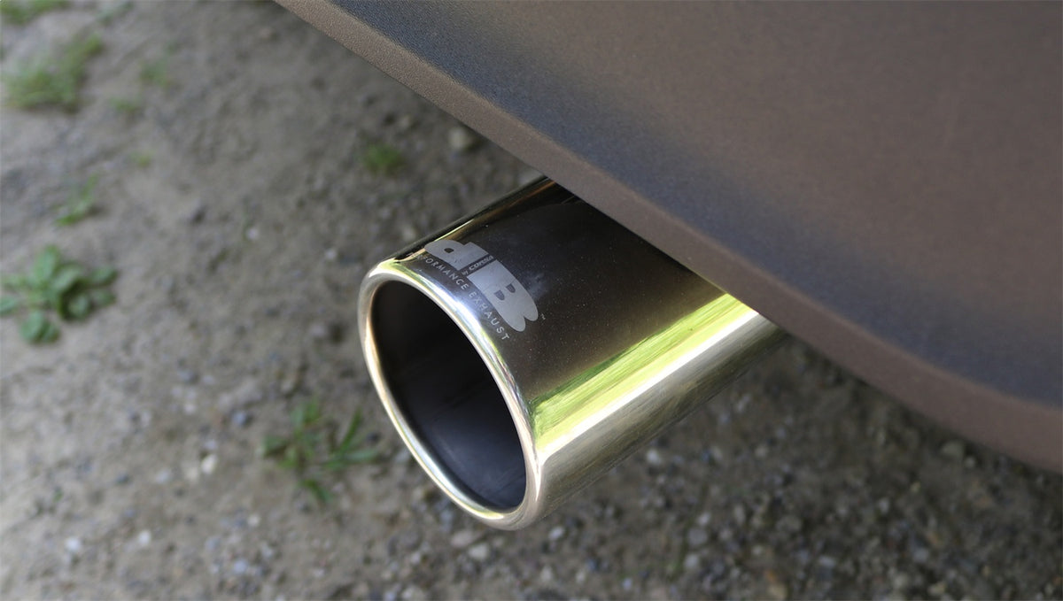 Corsa 2018-2024 Jeep Wrangler JL 2.5in Dual Rear Exit Polished Tips Sport Axle-Back Exhaust - 21014