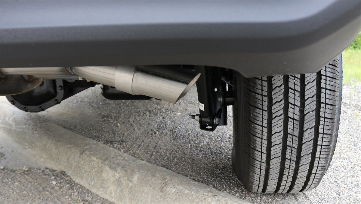 Corsa 2018-2024 Jeep Wrangler JL 2.5in Dual Rear Turn Down Exit Touring Axle-Back Exhaust - 21015