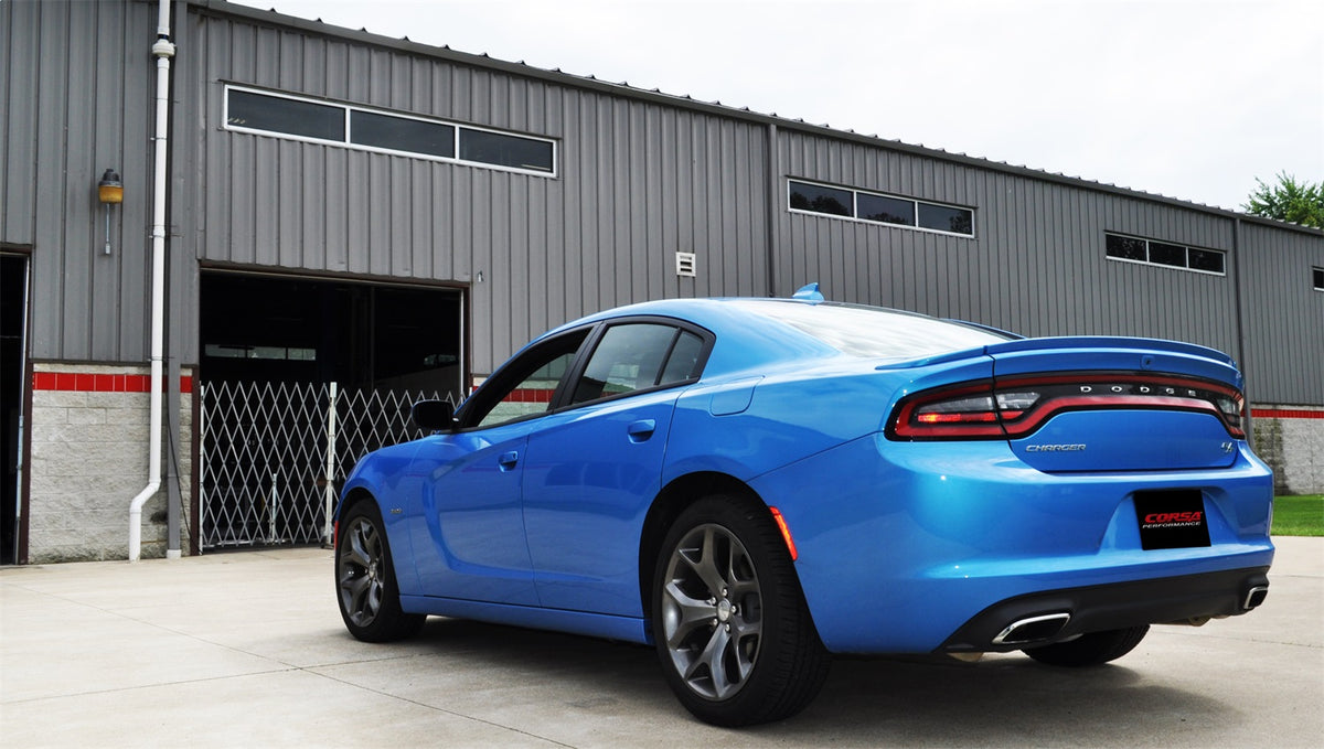 Corsa 2017-2020 Dodge Charger/Chrysler 300 5.7L V8 Xtreme Cat-Back Dual Rear Exit w/o Tips - 21018