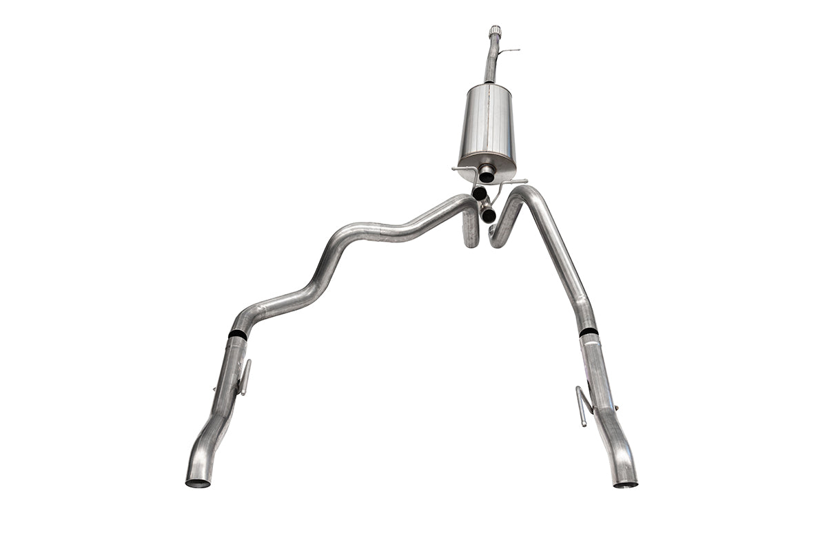Corsa 24-25 Silverado/GMC 6.2L Sport 3.0 in Cat-Back - 21033-1